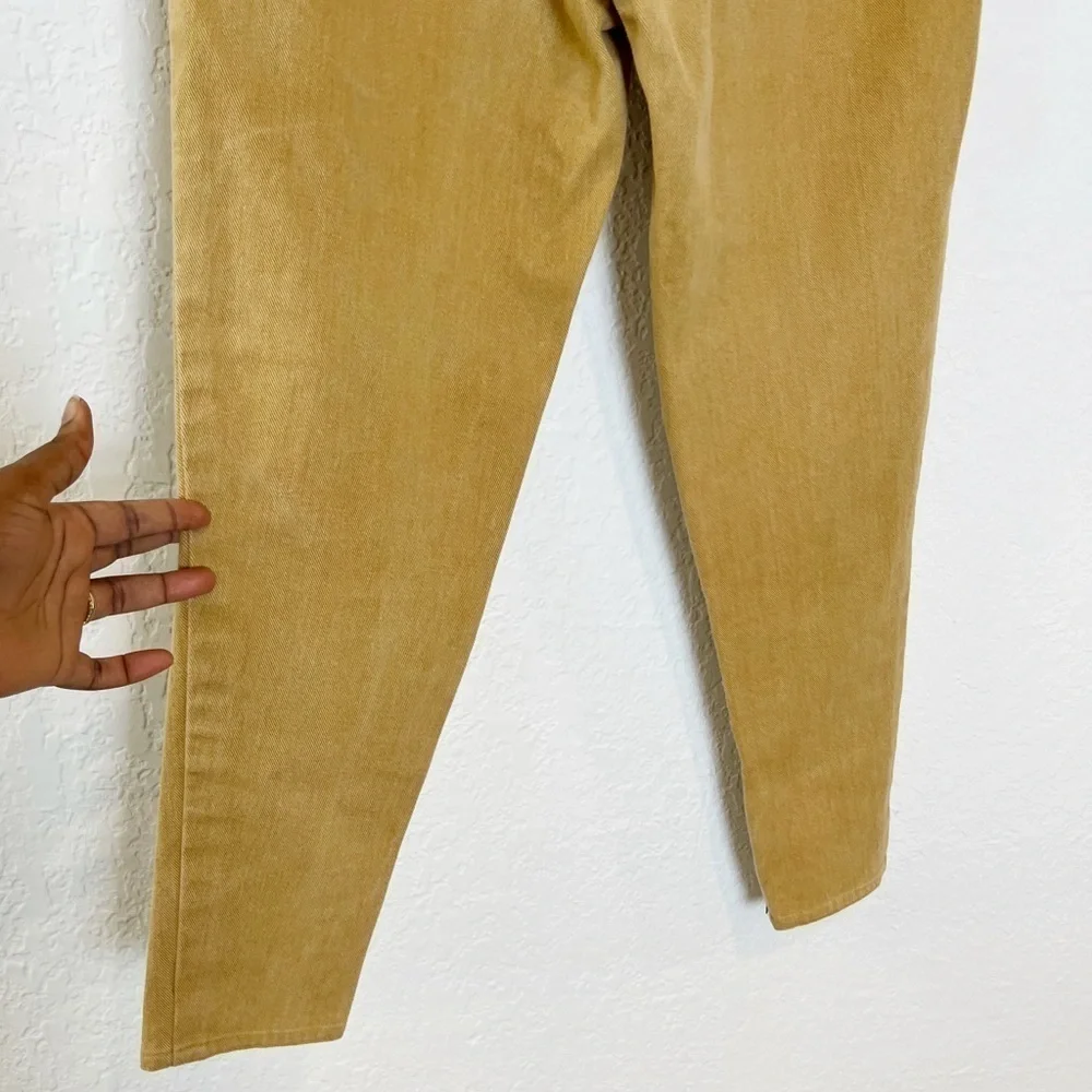 Jil Sander Vintage High Waist Split-hem Jeans